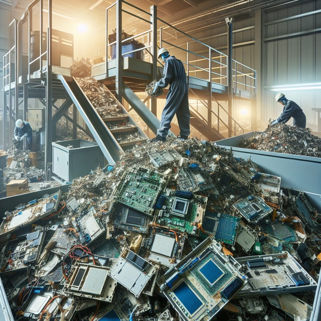 Recycling Rare Earth Minerals from Electronic Waste