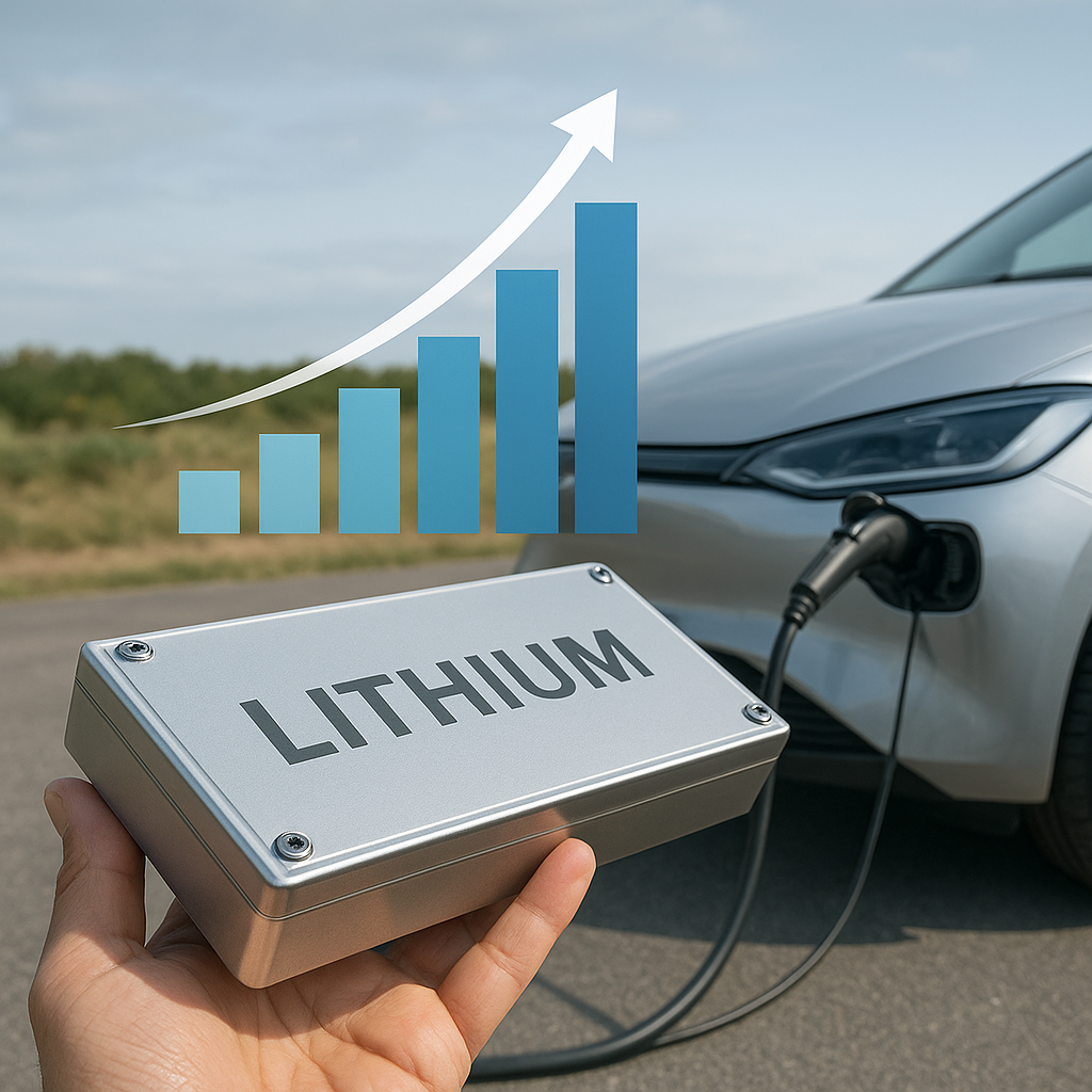 Future demand for lithium in the EV battery industry